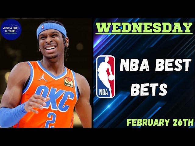 10-2 Run! NBA Best Bets, Picks, & Predictions for Today, February 26th!