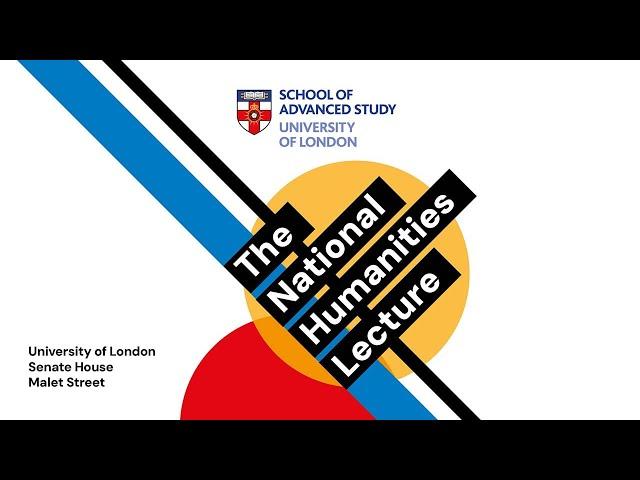 The National Humanities Lecture | Professor David Olusoga | 4 February 2025