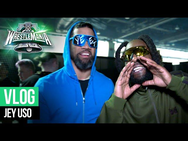 Jey Uso teams up with Wale: WrestleMania XL Vlog