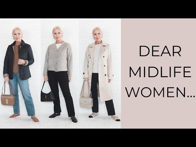 Dear Midlife Sisters...a Fashionable Letter to Women Over 40, Over 50, Over 60