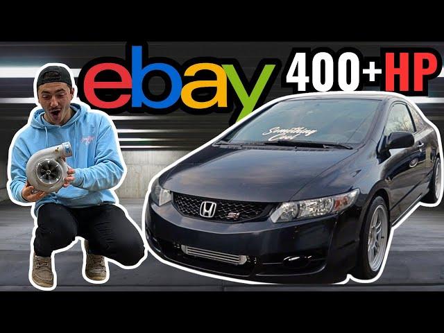 Building a Turbo Honda Civic in 18 Minutes!! (8th Gen)