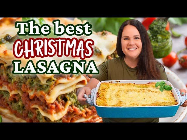 The BEST RECIPE for Christmas dinner! | Christmas Eve Lasagna