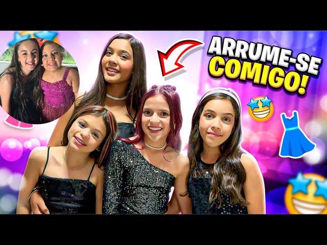 Arrume-se comigo Belinha irmãs Pina a prima chata para festa de 15 anos da Maria Clara mc Divertida￼