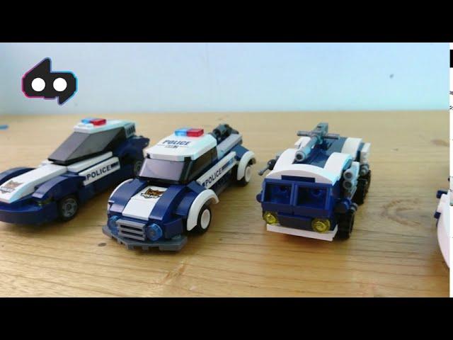 The Raging Warrior - Rescue Car (Lego Polisi bagian kaki kanan - Part 4)