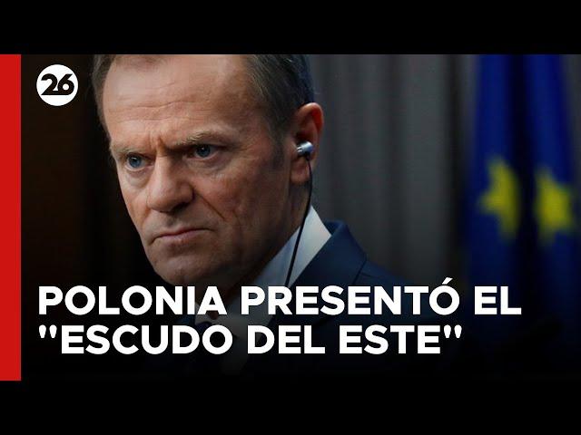 ️ POLONIA presentó el "ESCUDO DEL ESTE" ante el temor de un ataque de RUSIA