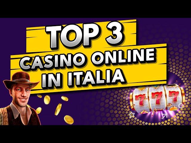 Migliori Casinò Online in Italia  Recensione Top 3