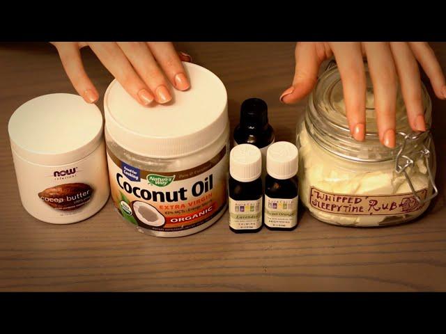  Whipped Sleepytime Rub DIY ASMR (Fully Whispered, Binaural, Lotion Sounds)