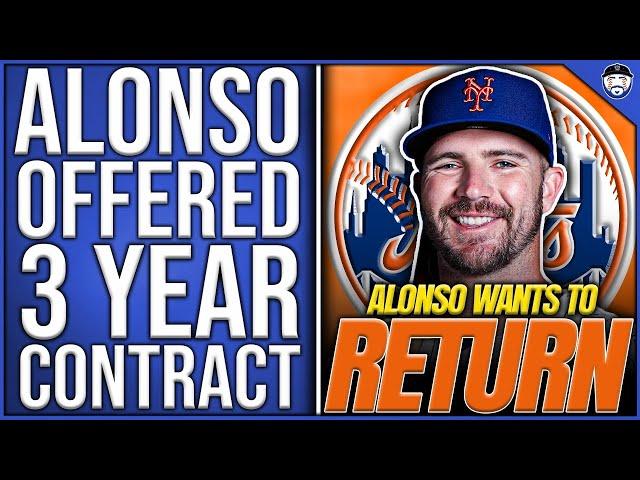 BREAKING: Alonso OFFERED Mets 3 Year Contract! (New York Mets News)