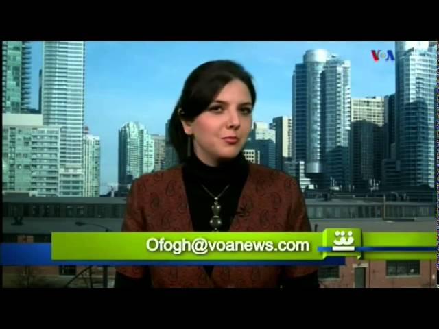 Sepideh Raissadat - Interview VOA Persian Ofogh program