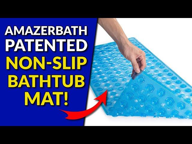 AmazerBath Patented Non Slip Bathtub Mat