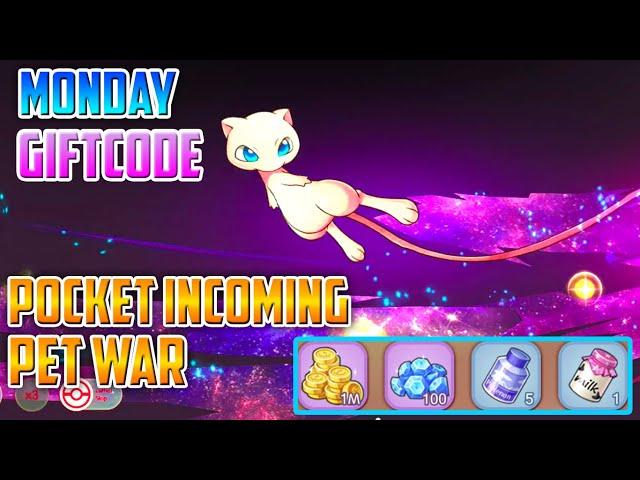 Giftcode Monday - Pocket Incoming I Pet Impact @animappz