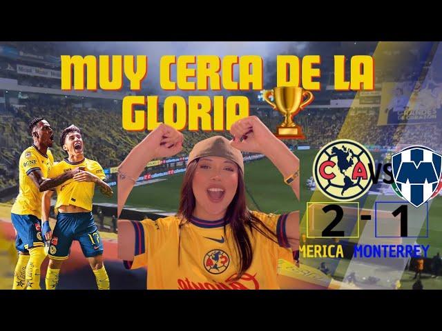 ¡ESTAMOS CERCA DEL TRICAMPEONATO ! I AMÉ 2 - 1 MTY  I FINAL IDA I VIDEOREACCION I LIGA BBVA MX