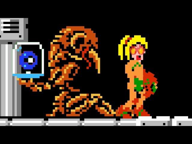 Samus RAGEQUITS Metroid