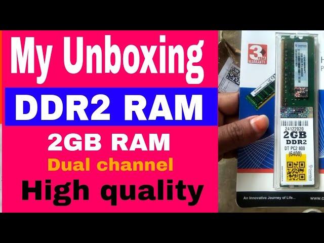 Unboxing DDR2 2gb ram | DDR2 2gb ram