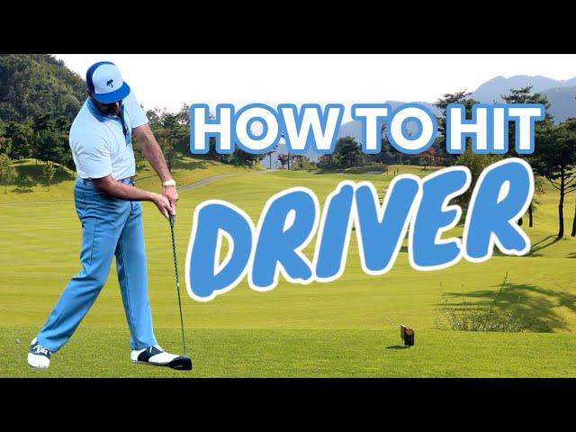 How to hit the driver #golf #golftips