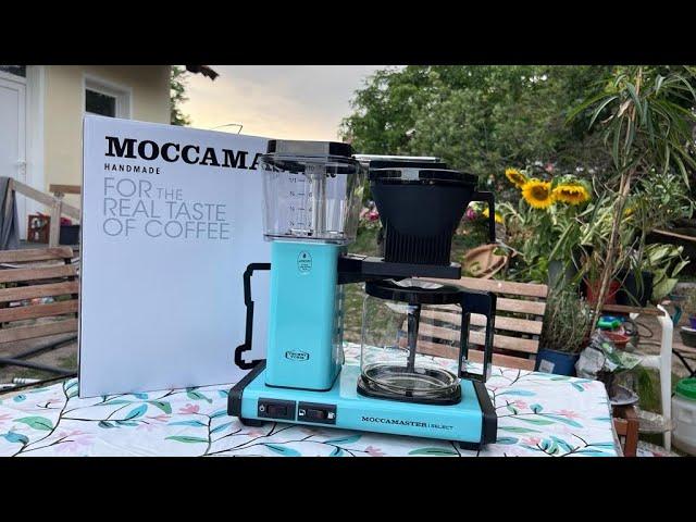 Moccamaster KBG Select unboxing und erster Test