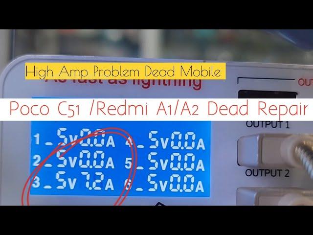  Poco C51 /Redmi A1/A2 Dead Solution | All Dead Mobile Repair Fix 