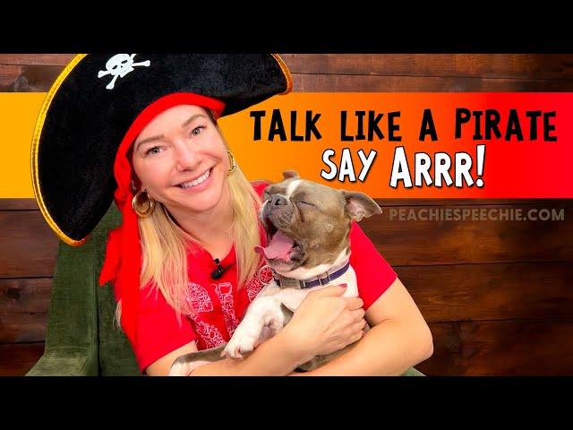 Talk Like a Pirate! Say ARR in Speech Therapy