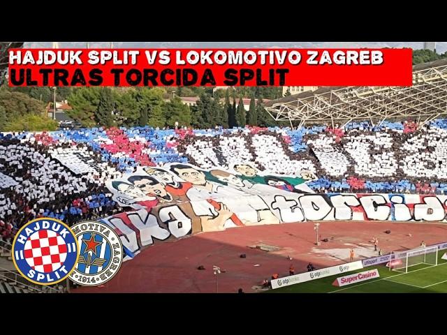 Ultras Torcida Split Celebrating 74 Anniversary | Hajduk Split vs Lokomotiva Zagreb 2-1 |