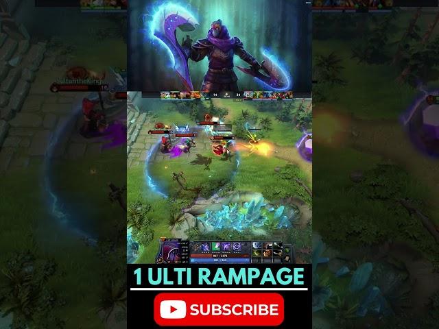 1 ULTI RAMPAGE Anti Mage  #dota #dota2