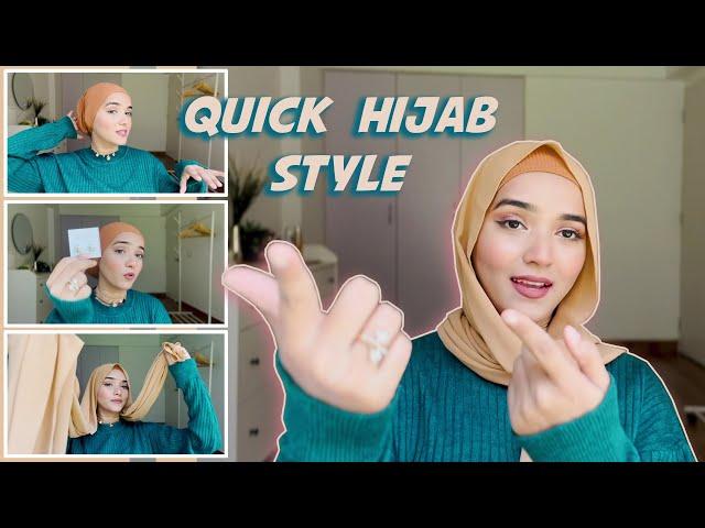 Quick Hijab Style || Step by Step || Full Coverage || ANAH