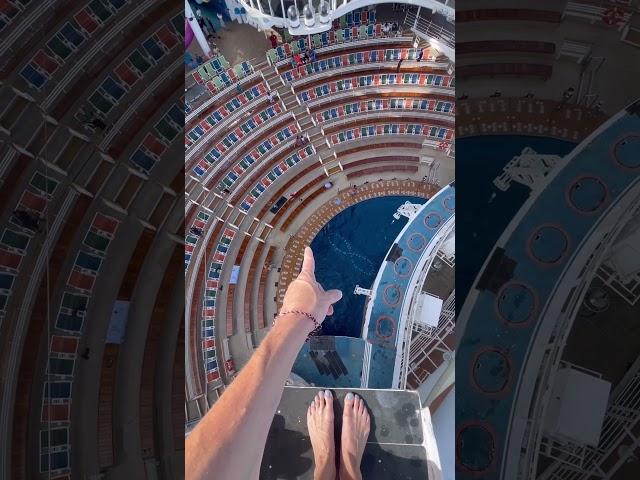 The highest ever dive on a cruise ship