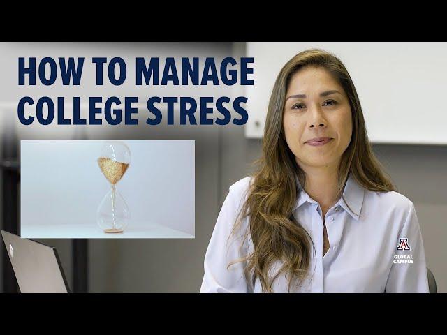 How to Manage College Stress