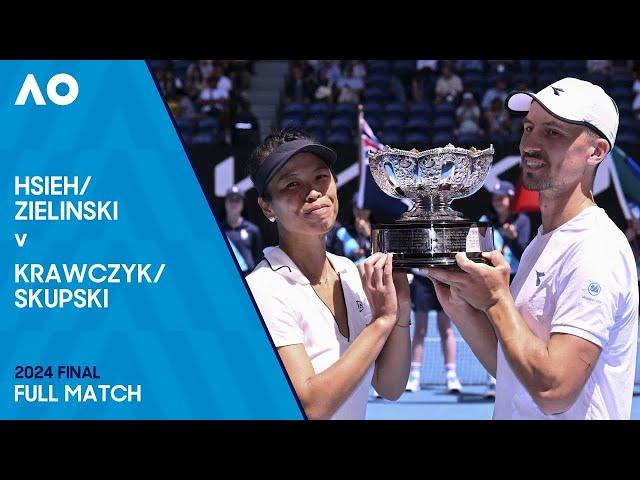 Zielinski/Hsieh v Skupski/Krawczyk Full Match | Australian Open 2024 Final