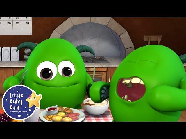 I'm Hungry, Munch Munch Munch  | Stan The Monster Baby Cartoons | Little Baby Bum