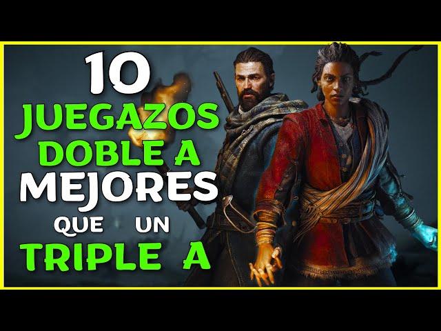 10 JUEGOS BUENISIMOS DOBLE A mejores QUE MUCHOS TRIPLE A