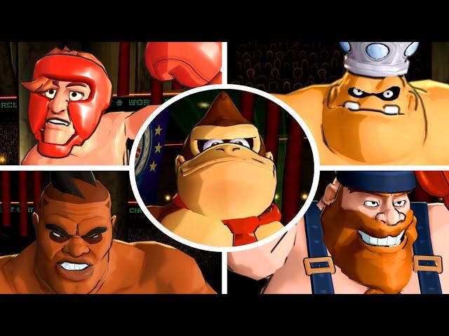 Punch-Out!! Wii HD - All Title Defense Opponents (No Damage)