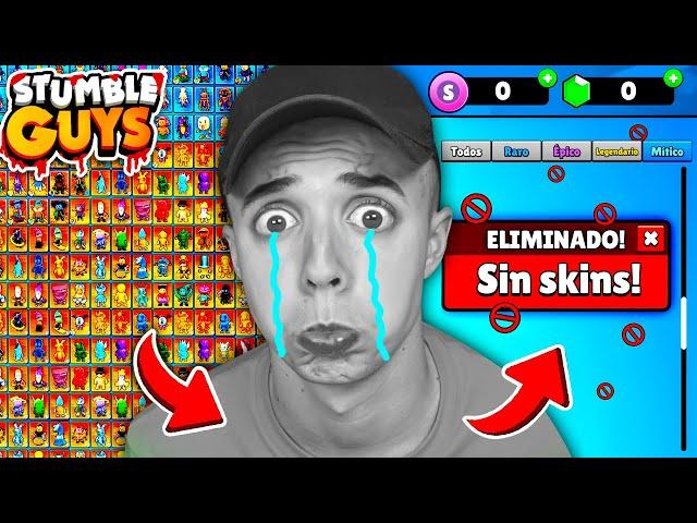 HACKER ELIMINA mis 973 SKINS de STUMBLE GUYS…  *100% real*