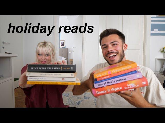 showing you every book we brought on holiday (with Dakota Warren)