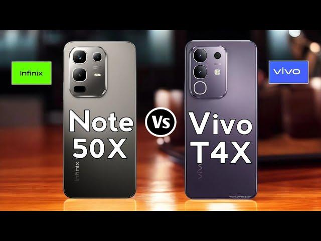Infinix Note 50X 5G vs Vivo T4X 5G || vivo t4x vs infinix note 50x