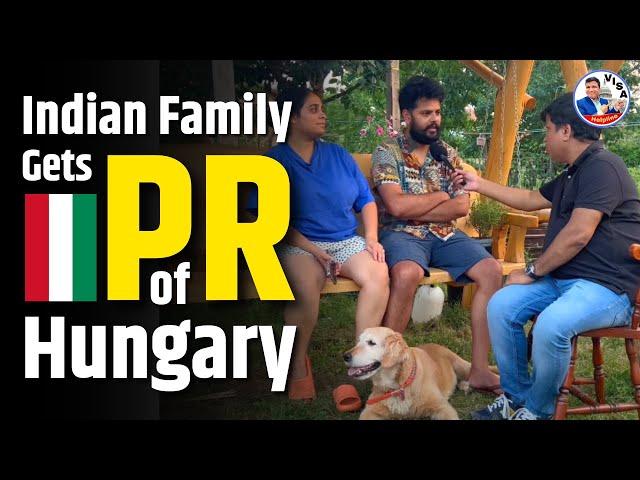 Indian Family gets PR of Hungary | Chandra Shekher Visa