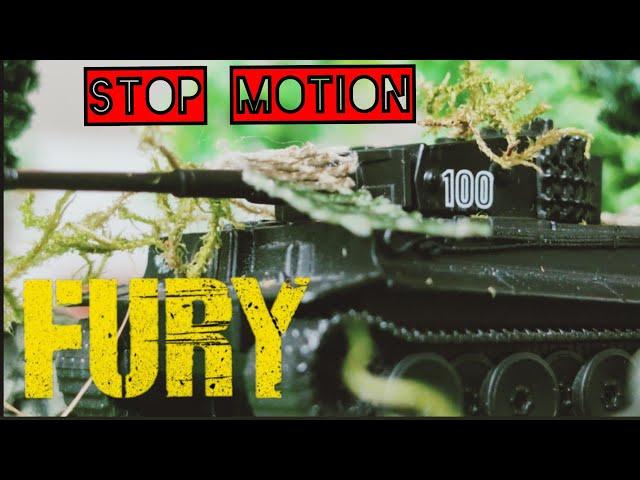 FURY | Stop Motion Adaptation Tank Battle