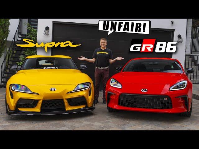 Toyota GR86 vs Supra: The Unfair Comparison