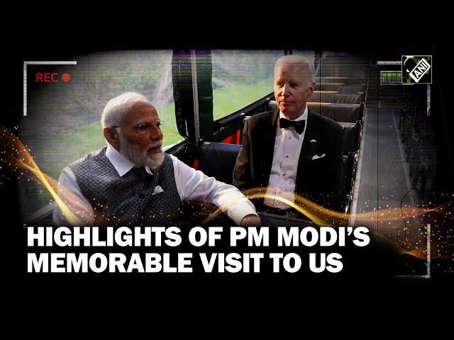 Highlights of Prime Minister Narendra Modi’s historic state visit to US