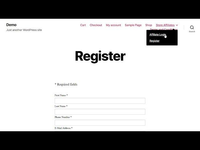 Free Affiliate Management Plugin for WordPress || WordPress Affiliate Plugin Setup Demo