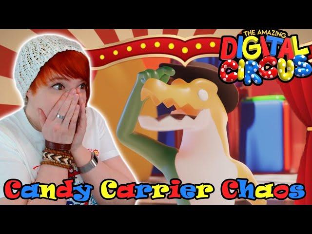 I LOVE HIM ALREADY!! The Amazing Digital Circus 1x02 Episode 2: Candy Carrier Chaos Reaction