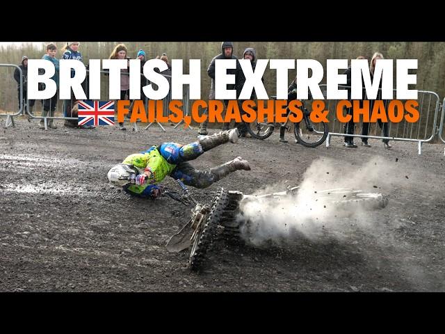 British Extreme Enduro Madness: Crashes, Fails & Highlights!