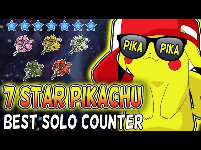 BEST Pokemon To EASILY SOLO 7 Star Pikachu Pokemon Scarlet And Violet