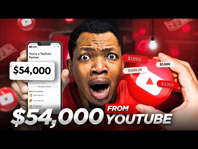 I Made Over $50,000 On Youtube Here's How To Start A Youtube Channel In 2024