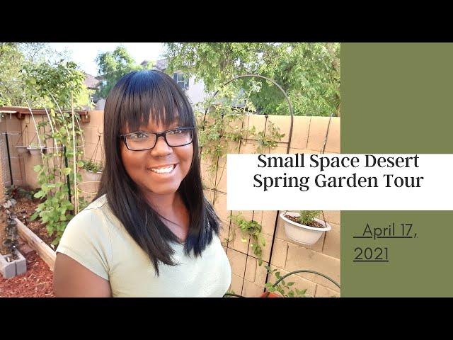 Small Space Desert Spring Garden Tour -  April 17, 2021