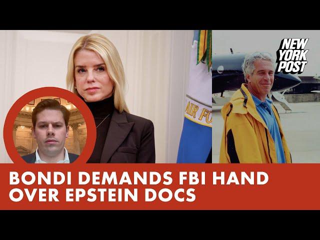 FBI withheld ‘thousands of pages’ of Jeffrey Epstein docs, Pam Bondi says