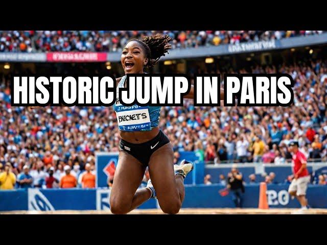 Jamaican Shanieka Ricketts Makes Olympic History with Unbelievable Jump in Paris