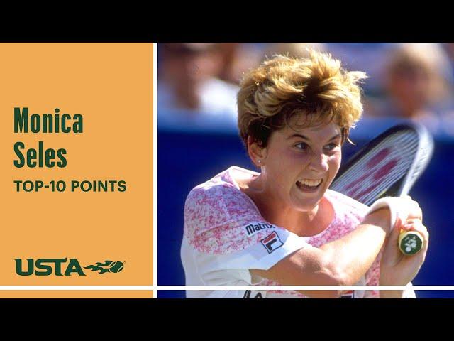 Monica Seles | Top-10 Points | US Open