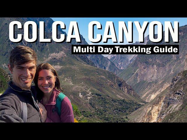 Incredible Colca Canyon Trek, Peru | Hiking in One of the WORLD'S DEEPEST CANYONS!