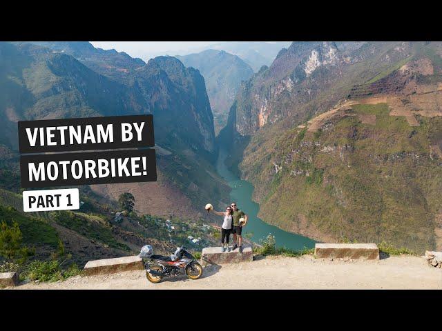 Our EPIC Northern Vietnam MOTORBIKE adventure begins! (Ha Giang Loop to Cao Bang Province)