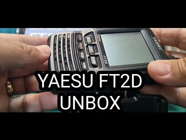 YAESU FT2D Unboxing 2022